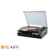 Amazon.com: Jensen JTA-230 3 Speed Stereo Turntable with ...