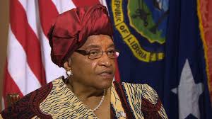 Sirleaf: Saddened by global response