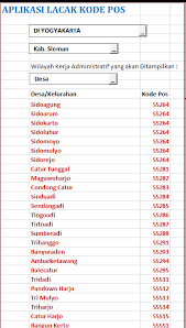 Untuk kamu yang memerlukan daftar kode pos indonesia lengkap, kamu bisa mengunduh (download) data tersebut kami telah menyediakan data kode pos indonesia berbentuk excel (csv) dan json. Aplikasi Lacak Kode Pos Dan Lacak Ktp