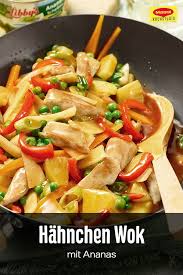 Hahnchen Wok Mit Ananas Rezept In 2020 Hahnchen Rezepte Rezeptideen