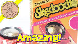 probably alteration of british dialectal scaddle, to run off in fear, from scaddle, wild, thievish, skittish, from middle english scathel, wild, harmful, probably of old norse origin; Skedoodle The Amazing Drawing Designing Machine Youtube