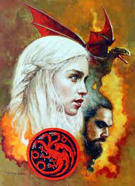 Sanjulian (manuel perez clemente) western paperback cover. Daenerys And Drogo Manuel Perez Clemente Game Of Thrones Art Game Of Throne Daenerys Mother Of Dragons