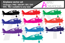 Psd file consists of smart objects. Airplane Vector Files Graphic By Aparnastjp Creative Fabrica