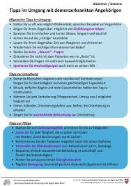 Tipps Im Umgang Mit Demenzerkrankten Angehorigen
