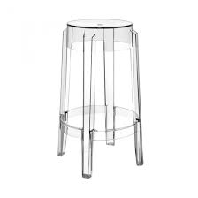 Check out our counter stools with backs selection for the very best in unique or custom, handmade pieces from our stools & banquettes shops. Kartell Charles Ghost Stool 65cm Ambientedirect