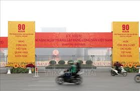 Vai trò của đảng cộng sản việt nam. 90 NÄƒm Ä'cs Viá»‡t Nam Thanh Phá»' Ha Ná»™i Trang Tri Cá» Hoa Ká»· Niá»‡m 90 NÄƒm Ngay Thanh Láº­p Ä'áº£ng Cá»™ng Sáº£n Viá»‡t Nam áº£nh Thá»i Sá»± Trong NÆ°á»›c