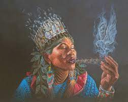The Challenges Of Becoming A Woman Paje Shaman Entheonation Shaman Shamanic Journey Art