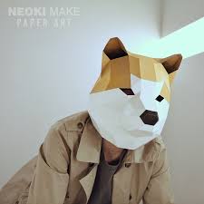 If you're making a larger dog, you can use an entire toilet paper roll to form each leg. Diy Cock Chicken Rooster Mask Headgear 3d Puzzle Paper Mold Cosplay Halloween Party Masquerade Performance Christmas Gifts Toys Buy At The Price Of 10 90 In Aliexpress Com Imall Com