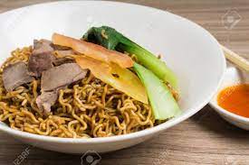 Although rare, authentic kolok mee and sarawak laksa could still be found in kl if you know where to look for it. Local Cuisine Kolo Mee Or Mee Kolok In Sarawak Malaysia Stock Photo Picture And Royalty Free Image Image 82762377
