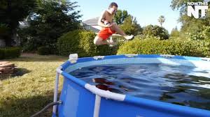 Dude Fills His Pool Full Of Coke Mentos And Ice Nowthis Youtube
