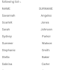 *lee matches names which end with the sound lee _ is a wildcard that will match exactly one letter in the pronunciation 3
