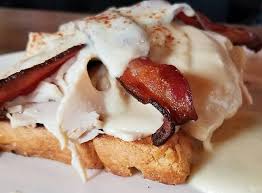 Hot Brown Sandwich Shaved Oven Roasted Turkey With Tomato Applewood Bacon And Beer Cheese Sau Picture Of Old Town Pub Bordentown Tripadvisor