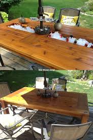 Made A Beer Table What Do You Think Patio Dining Table Beer Table Patio Table