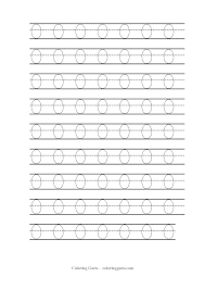 Free Printable Tracing Number 0 Worksheets Handwriting Worksheets For Kids Free Handwriting Worksheets Free Printable Numbers