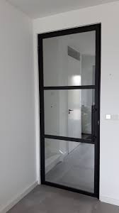 stalen deur scharnier met 3 vlakken en buisgreep mijn stalen deur deuren interieur huis interieur stalen deuren