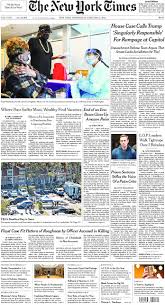 Then, if you see a headline you want, highlight it, copy it, and then dump it into your google search window. The New York Times International Edition In Print For Thursday Feb 4 2021 The New York Times