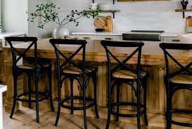 What type of bar stools match my style? Beautiful Farmhouse Bar Stools For Your Kitchen Farmhousehub