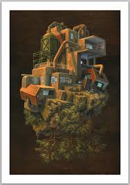 Cinta Vidal Industry Sunset Print Thinkspace Gallery