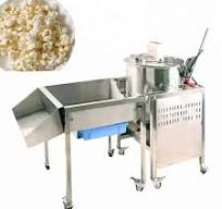 Pink Popcorn Making Machine Electromagnetic Food Popcorn Making Machine  Commercial
