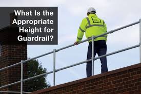 Railing building codes guard rail height requirements What Is The Appropriate Height For Guardrail And Fall Protection Railing