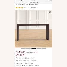 Sofa tables used to define a space: Joss Main Console Table Aptdeco