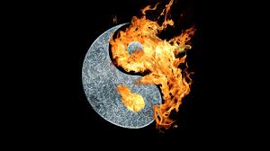 1920x1080 Yinyang Fire Ice Yin Yang Images Yin Yang Yin Yang Designs