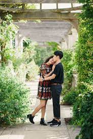 Nuran Yuki Engagement Shoot In Hampstead Pergola And Hill Gardens Pergola Couple Shoot Hampstead