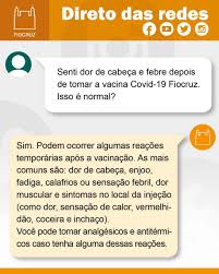 Devo me preocupar com essas reações alérgicas à vacinas da covid? Fundacao Oswaldo Cruz Fiocruz A Duvida Mais Comum Agora Para Quem Esta Sendo Vacinado Com A Vacina Oxford Astrazeneca Produzida No Brasil Pela Fiocruz Repassa Para Quem Voce Sabe Que Tomou Nossa