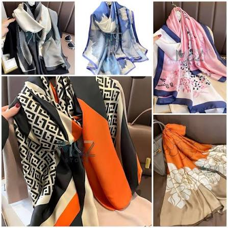 Women's silk scarf