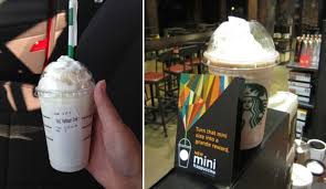 4.5 out of 5 stars 328 ratings. Starbucks Is Testing A New Mini Frappuccino Size First We Feast