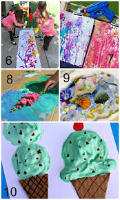 This list of our 12 best summer art activities for kids is as much a reminder for me (time to set up a fun art activity!) as it is an invitation for you. Summer Art Activities For Kids Mess For Less