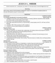 Bookkeeper Resume Samples Resume Format