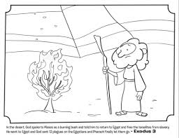 The bible verses represented in each of the coloring pages a short animated video about the story of moses and the burning bush just click on any of the coloring pages below to get instant access to the printable pdf version. Pin On Bible Coloring Pages