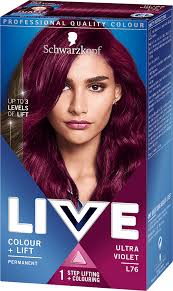 Live Colour Hair Dye From Schwarzkopf Schwarzkopf Hair Color Lilac Hair Dyed Hair Purple