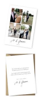Keep your wedding thank you cards simple and meaningful, by letting the person know why you are thankful, what you intend on using the gift for my wedding would not have been complete without your love and support. 7 Wedding Thank You Cards Wording Samples From Bride And Groom