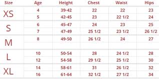 Kmart Clothing Size Chart Best Picture Of Chart Anyimage Org
