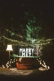 Marriage Proposal With Fairy Lights 3 Christmas Proposal Wedding Proposals Marriage Proposals