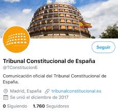 Toda la actualidad sobre tribunal constitucional en lainformacion.com. Tribunal Constitucional Tc Esp Twitter