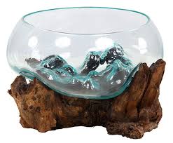 Super angebote für glas bowl hier im preisvergleich. Bex Glass Bowl Wood Santa Barbara Design Center