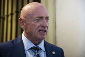 I'm not worried': Mark Kelly says military aid to Ukraine would continue  under Harris