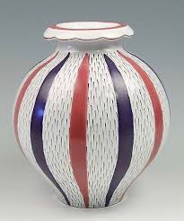 Vase Faience Stig Lindberg Gustavsberg Sweden Swedish Stig Lindberg Vase Ceramic Vases