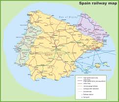 Use this spain train map to plan your next european adventure. Spain Railway Map