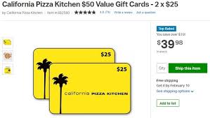 The big kitchen, san diego, ca. Sam S Club Purchase 50 California Pizza Kitchen Gift Card For 39 98
