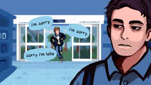 and conspired to paint it ghostly