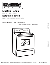 Remove the lower access panel. Kenmore 790 9663 Use Care Manual Pdf Download Manualslib