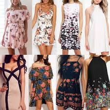 Fashion Women Summer Boho Short Dress Evening Party Cocktail Beach Dresses Lot Boho Dress Short Women S Summer Fashion Fashion