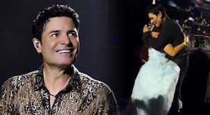 Chayanne cumplió vivió inusual momento con fan que fue vestida de novia a su concierto