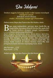 Check spelling or type a new query. Doa Indulgensi 1 8 November Paroki Santo Paulus