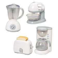 Action Fun Appliances Combo Set For Kids Play Kitchen Appliances Toy Kitchen Set Kids Kitchen Accessories