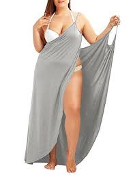 Fashion Bug Plus Size Usa Solid Maxi Dress Spaghetti Strap Dresses Backless Bikinis